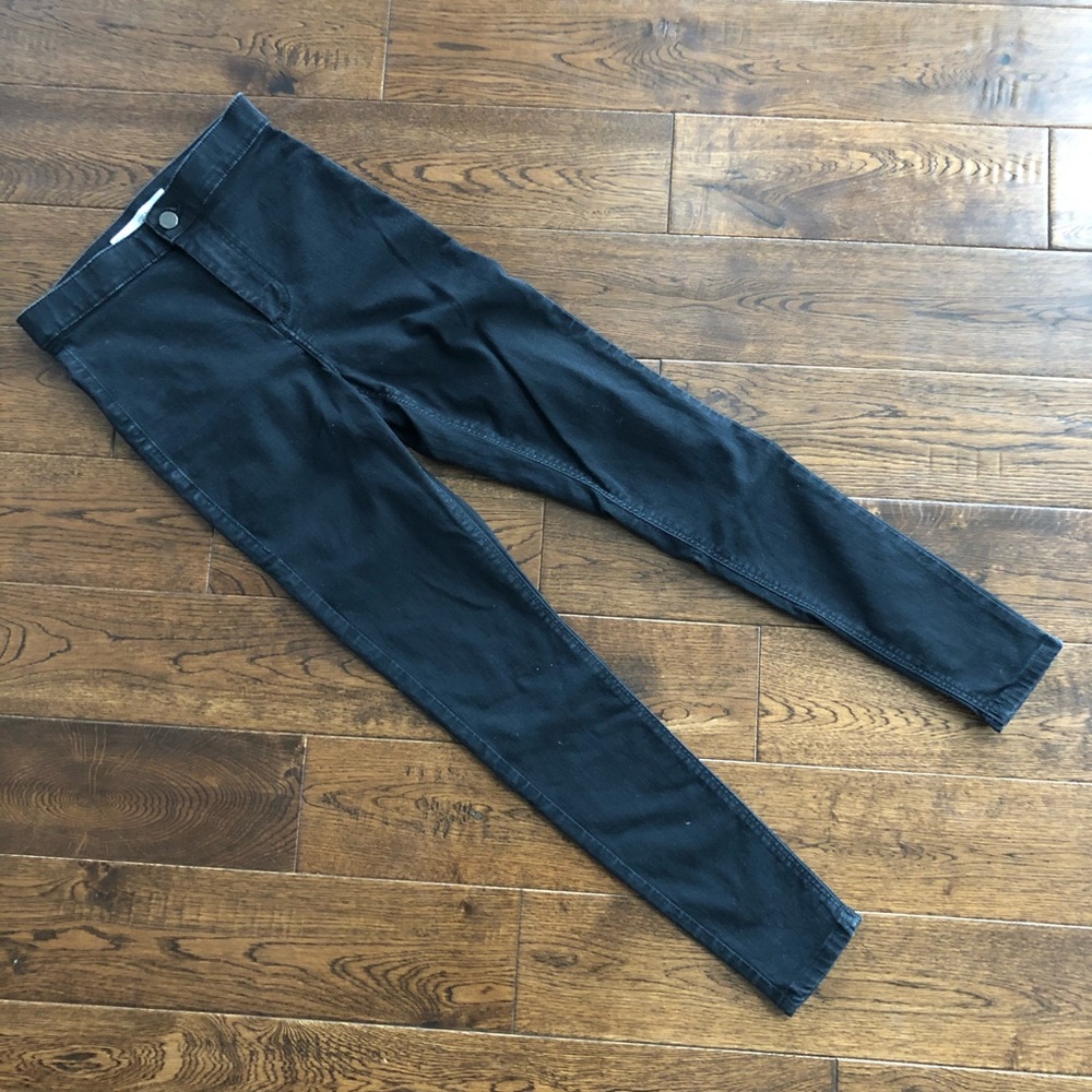 Topshop Moto Joni Black Jeans Size 26x30